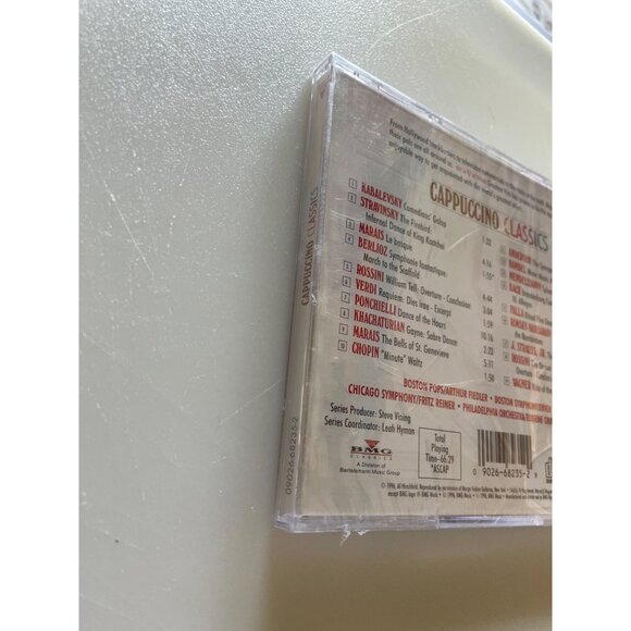 Cappuccino Classics CD RCA Victor Great Classical Hits 60 Minutes Various Artist - Picture 5 of 5